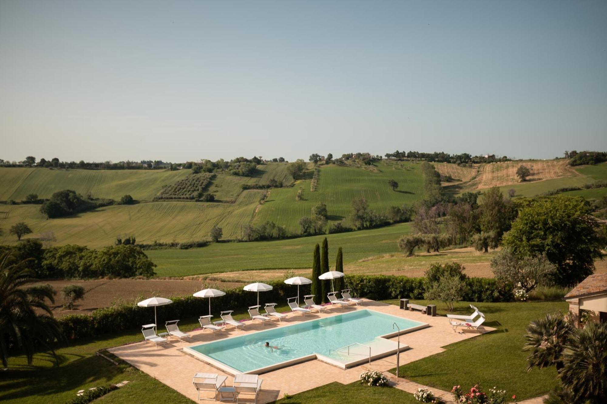 Poggio Antico Lejlighed Monte San Vito Eksteriør billede